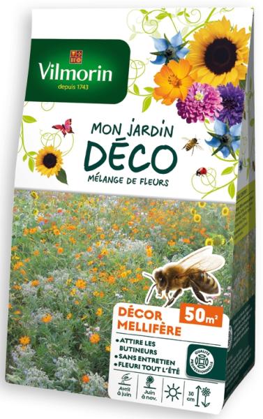 Mélanges de fleurs - Décor Mellifère - 50 m² - Mélange de fleurs - face recto
